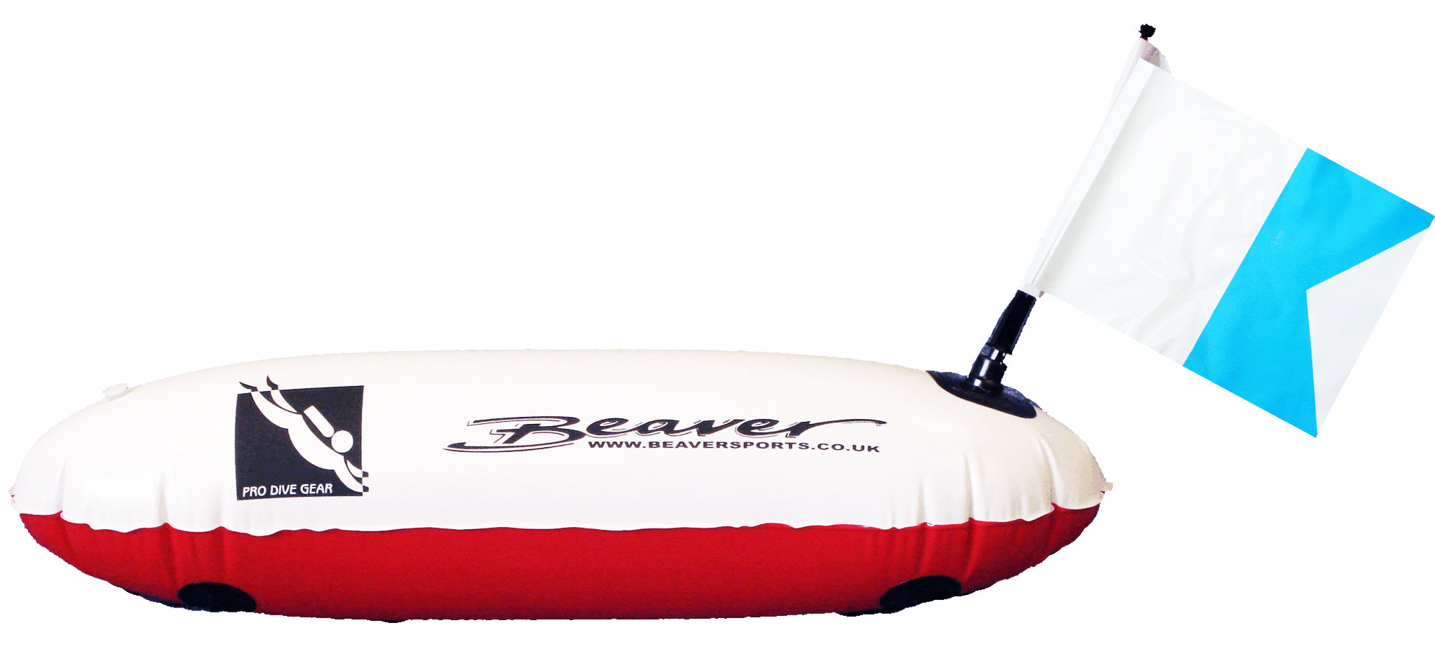Beaver Torpedo Surface Marker Buoy (SMB) for Scuba Diving - High Visibility Safety Float with Quick Release - Perfect for Underwater Signaling & Emergency Situations
