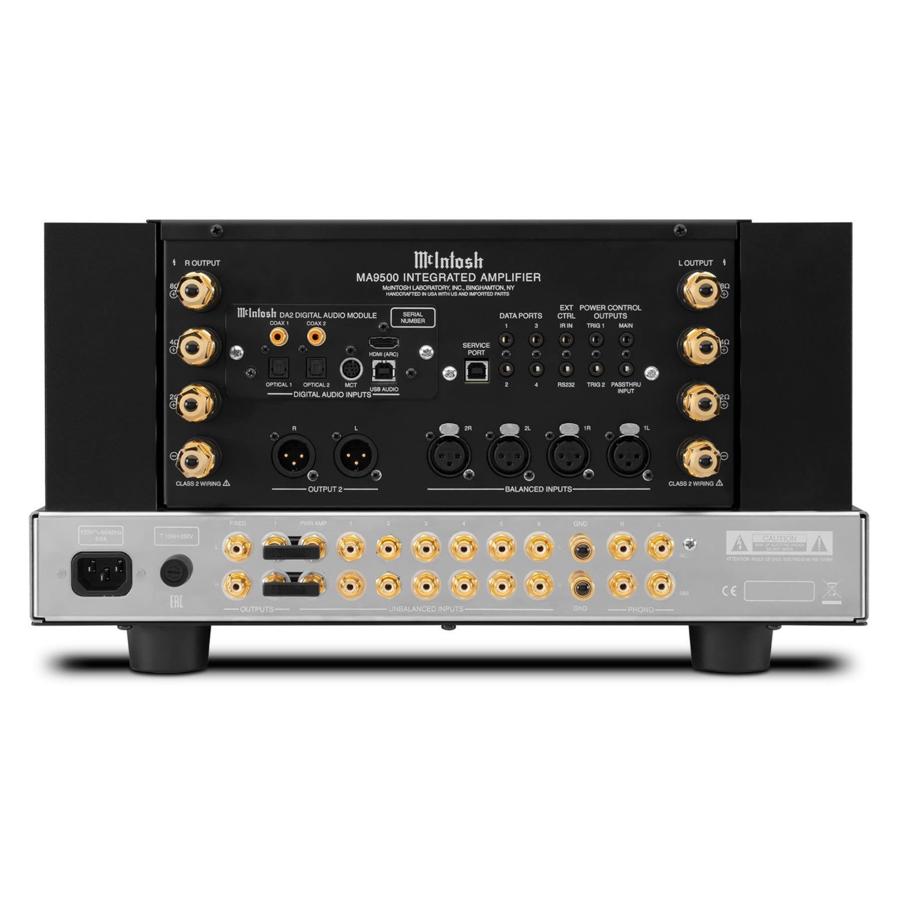 McIntosh MA9500 2 Channel Integrated Amplifier - High-End Home Audio System for Stereo Music & Home Theater (Perfect for Audiophiles, Living Rooms & Home Theaters)