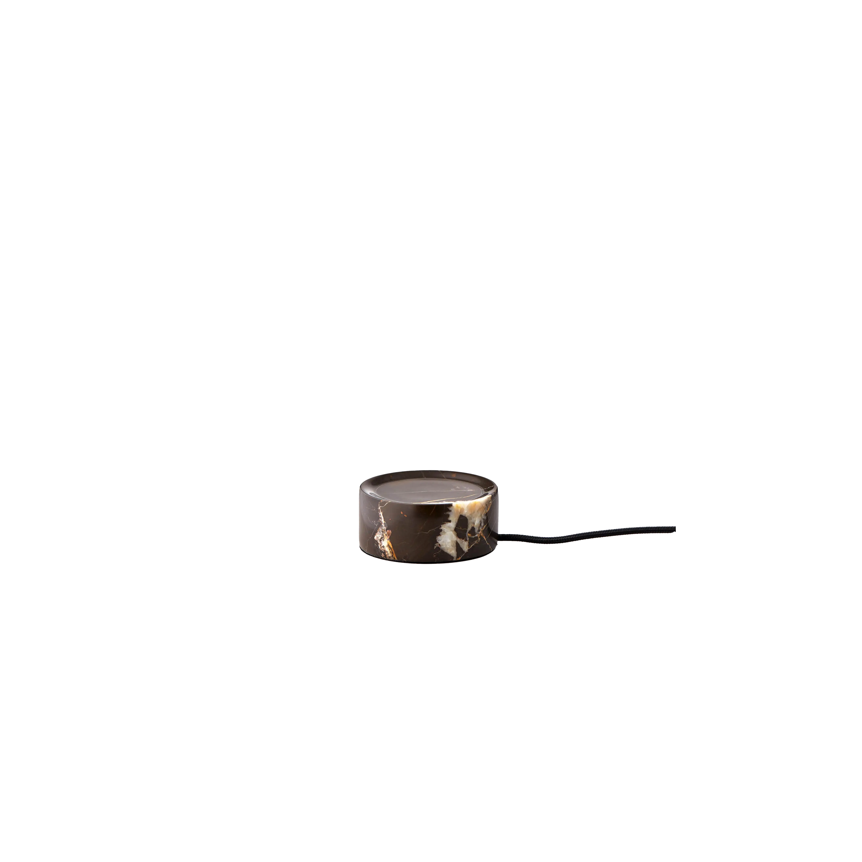 Elegant Marble LED Portable Lamp - USB Rechargeable Night Light for Bedroom, Nursery, Office & Outdoor Camping