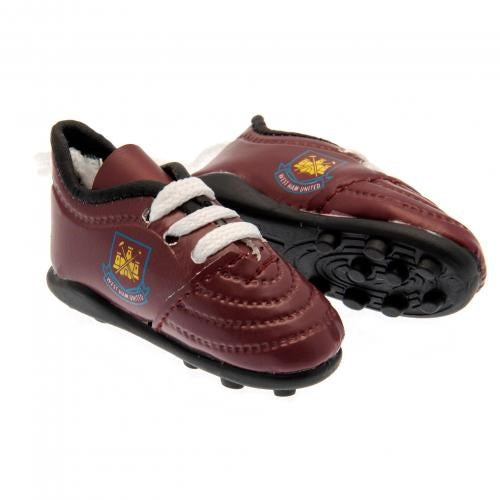 West Ham United Mini Football Boots for Kids - Official Premier League Soccer Cleats for Boys & Girls - Perfect for Training, Matches & Gifts