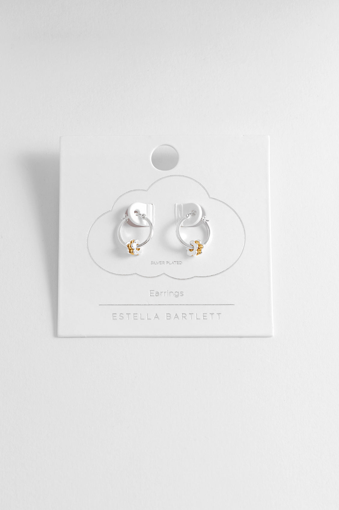 Trio Flower Hoops Earrings - Dainty Floral Stud Earrings for Women - Perfect for Everyday Wear, Weddings & Boho Style