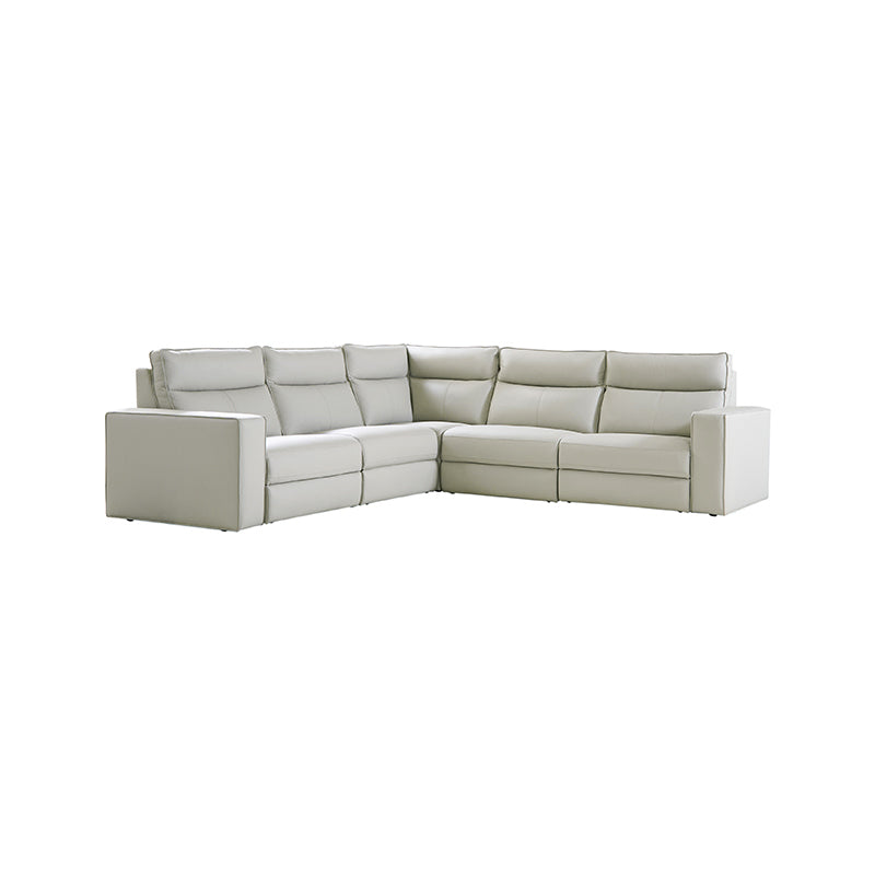 EliteNest Smart Modular Sofa with Power Recliners - Easy Assembly, Customizable Living Room Furniture for Modern Home & Entertainment Spaces