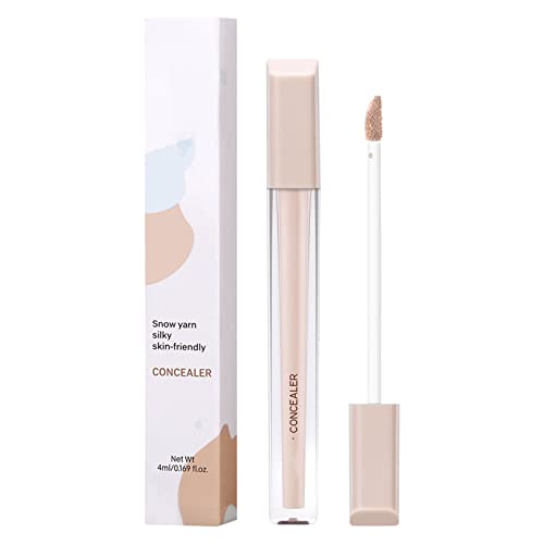Waterproof & Sweat-Proof Concealer Pen - Covers Dark Circles, Acne Marks & Veins | 4ml Long-Lasting Makeup for Flawless Skin | Perfect for Daily Wear, Special Occasions & Photo Shoots (Shade A, One Size)