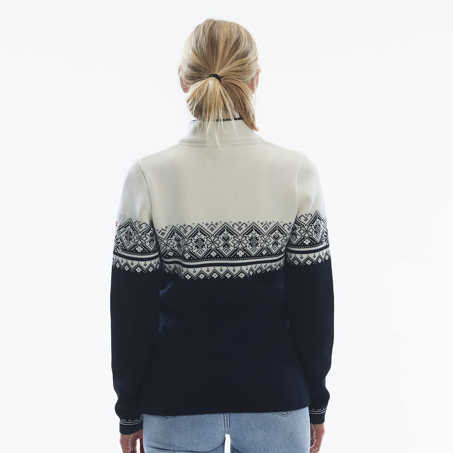 Dale of Norway Moritz Women's 100% Merino Wool Pullover Sweater - Warm Winter Knitwear for Ladies - Perfect for Skiing, Hiking & Casual Outfits