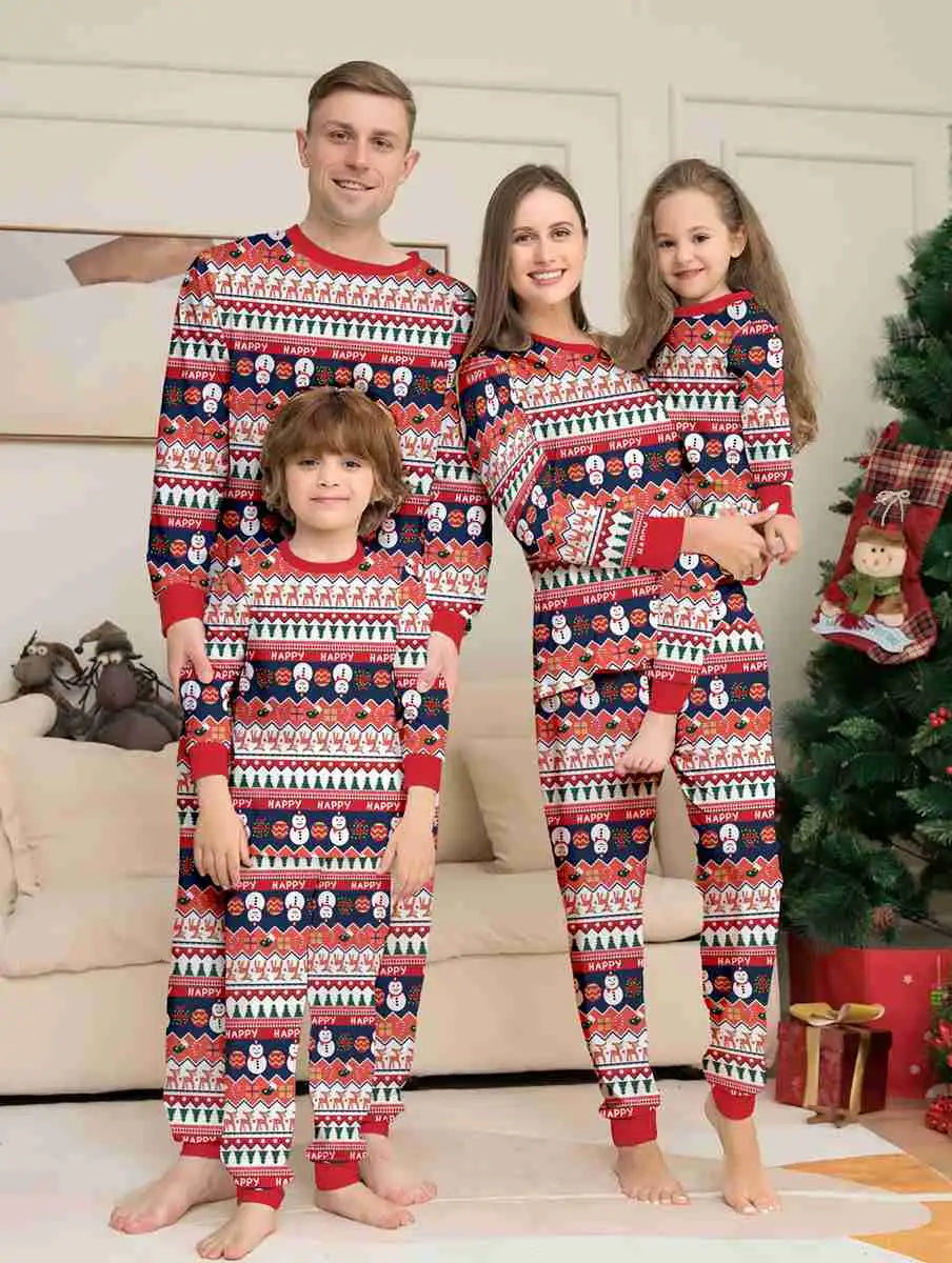 **Matching Family Christmas Pajamas Set - Cozy Holiday PJS for Women, Men, Kids - Perfect for Christmas Morning & Family Photos**