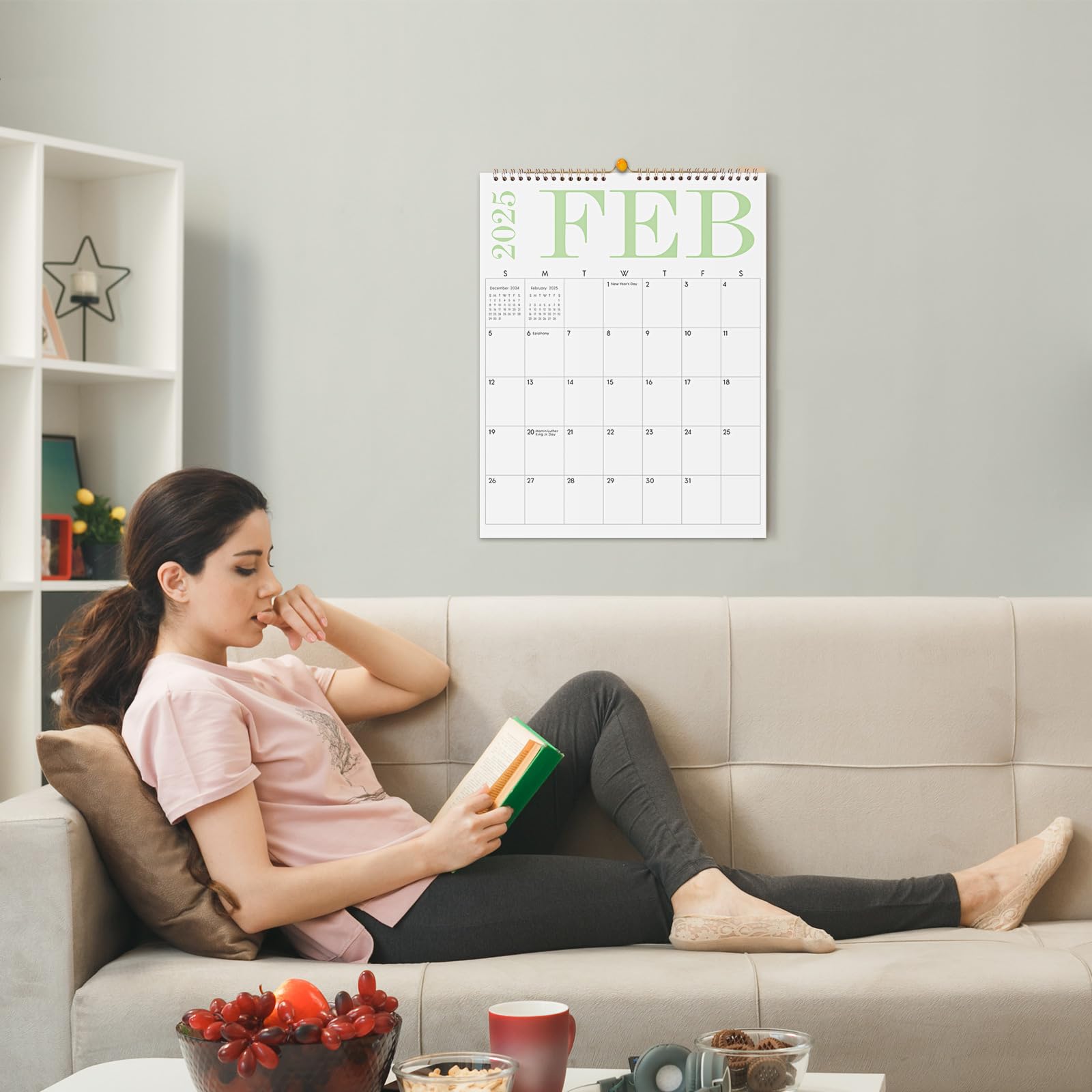 2025-2026 Wall Calendar | 26-Month Planner from November 2024 to December 2026 | 14
