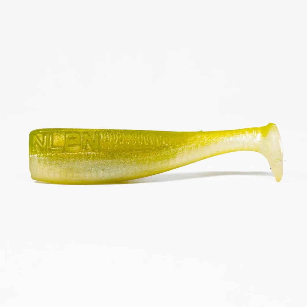 NLBN 3 Inch Paddle Tail Soft Plastic Fishing Lures - Perfect for Bass, Trout, and Saltwater Fishing