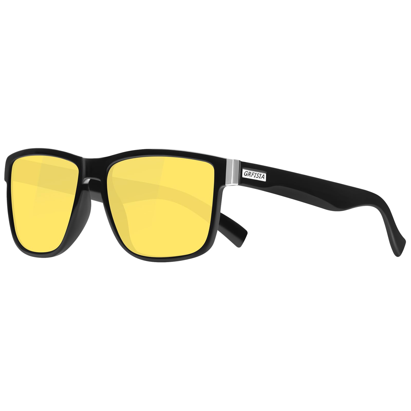 GRFISIA Vintage Polarized Sunglasses for Men & Women - 100% UV Protection Driving Shades - Classic Retro Style for Outdoor Activities, Beach, Fishing & Road Trips
