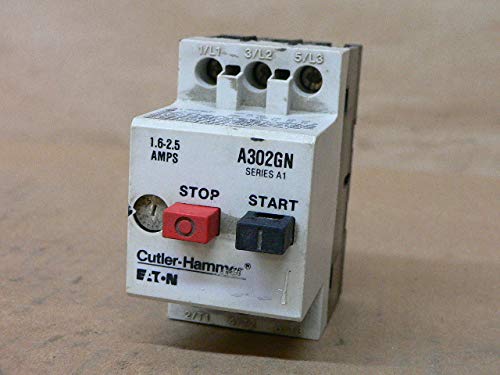 Cutler Hammer A302GN U 1.6-2.5A 600V 3-Pole Circuit Breaker - Industrial Electrical Protection for Motors, Pumps & HVAC Systems