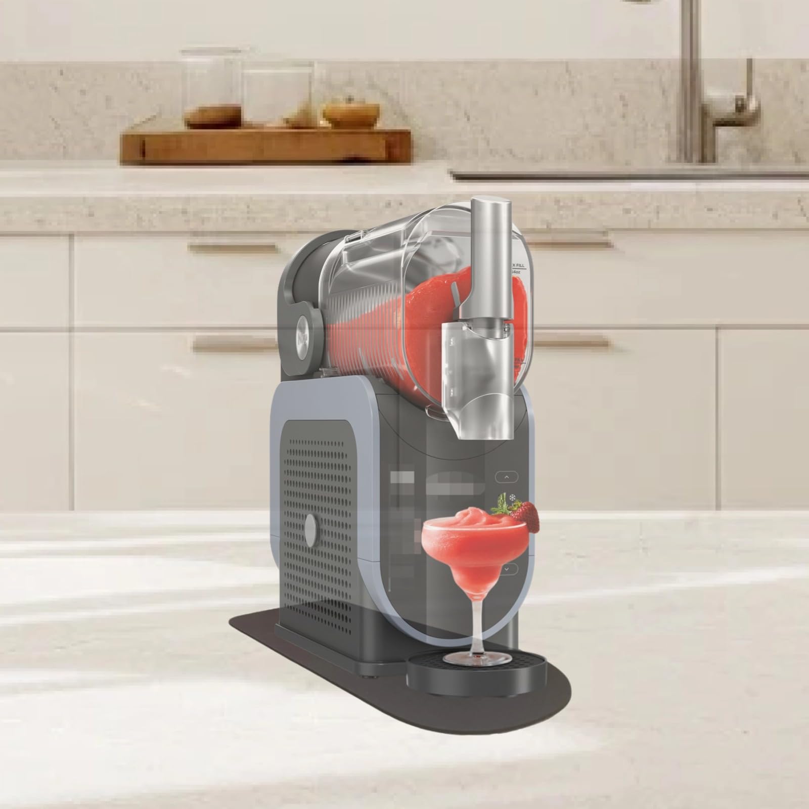 Ninja Slushie Machine FS301 Sliding Pad - 18.5 x 8 Inch Quick Slide Accessory for Ninja Drink Maker | Perfect for Smoothies, Cocktails & Frozen Drinks at Home Parties
