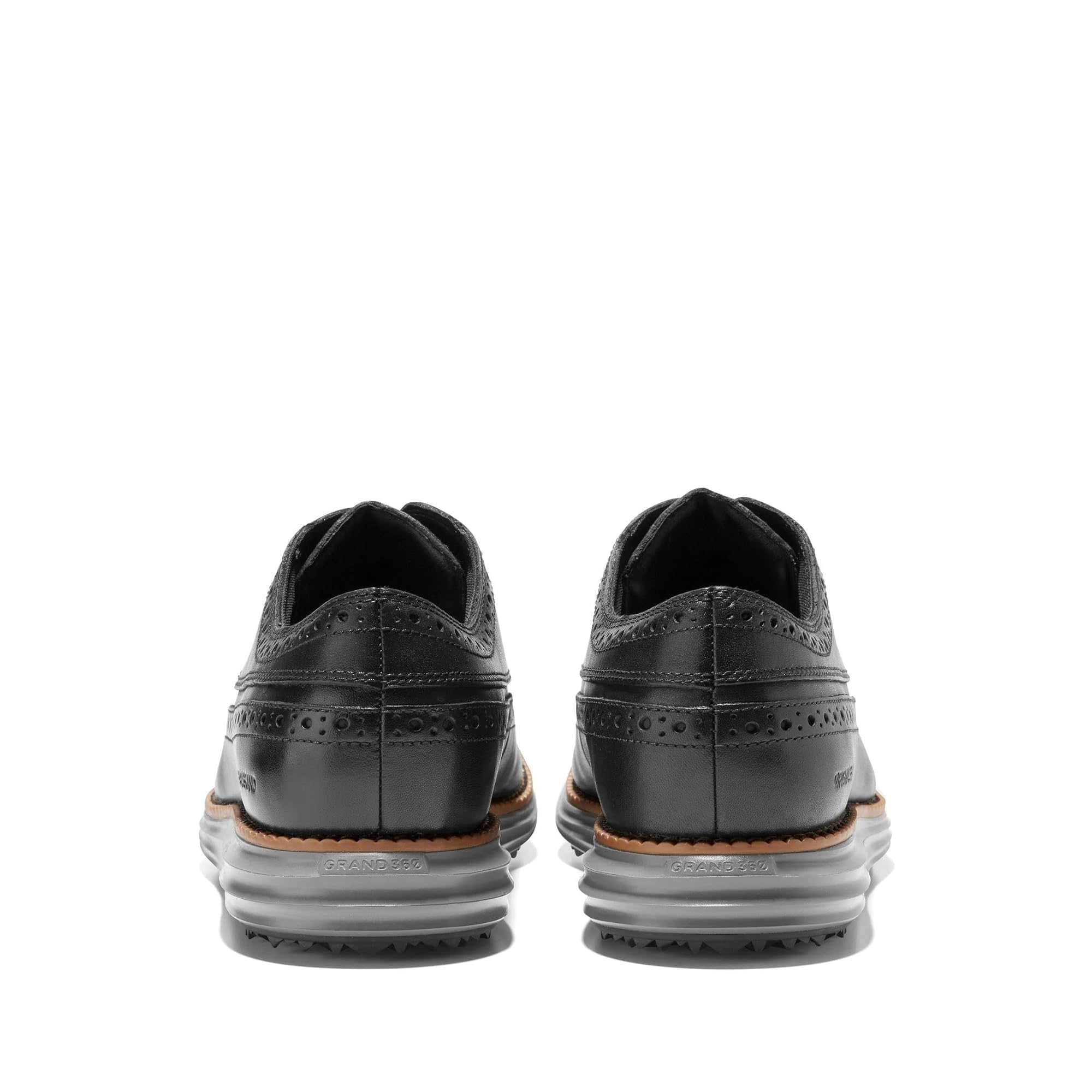 Cole Haan Men's OriginalGrand Wingtip Golf Oxford Shoes – Classic Comfort & Style for Golf, Business & Casual Wear