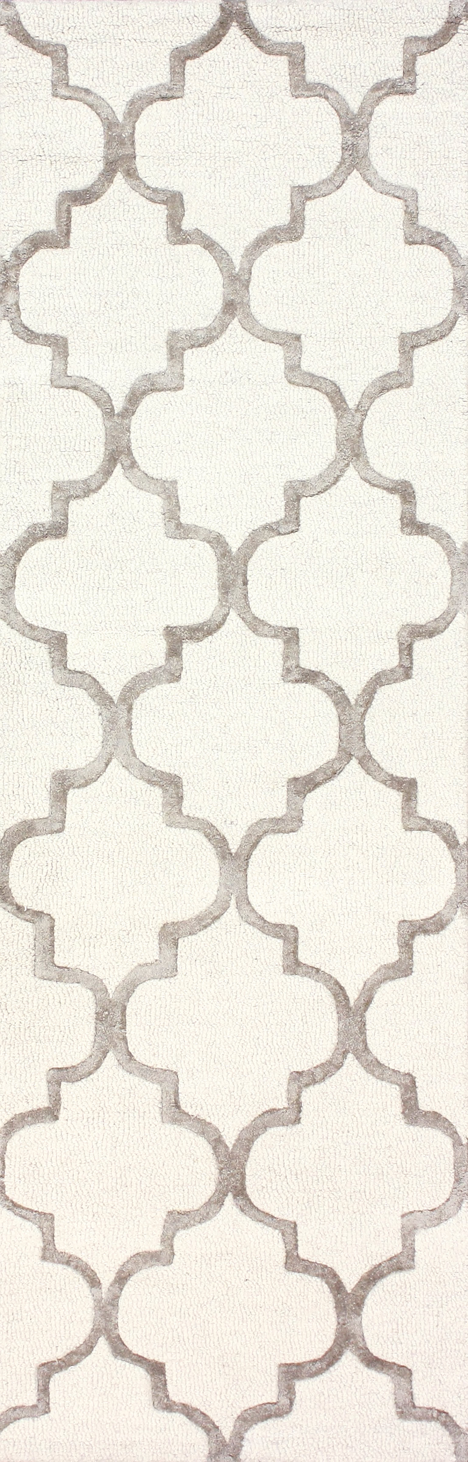 Edison Rug | Ivory Handwoven Cotton Area Rug for Living Room, Bedroom & Office - Soft & Durable Home Decor
