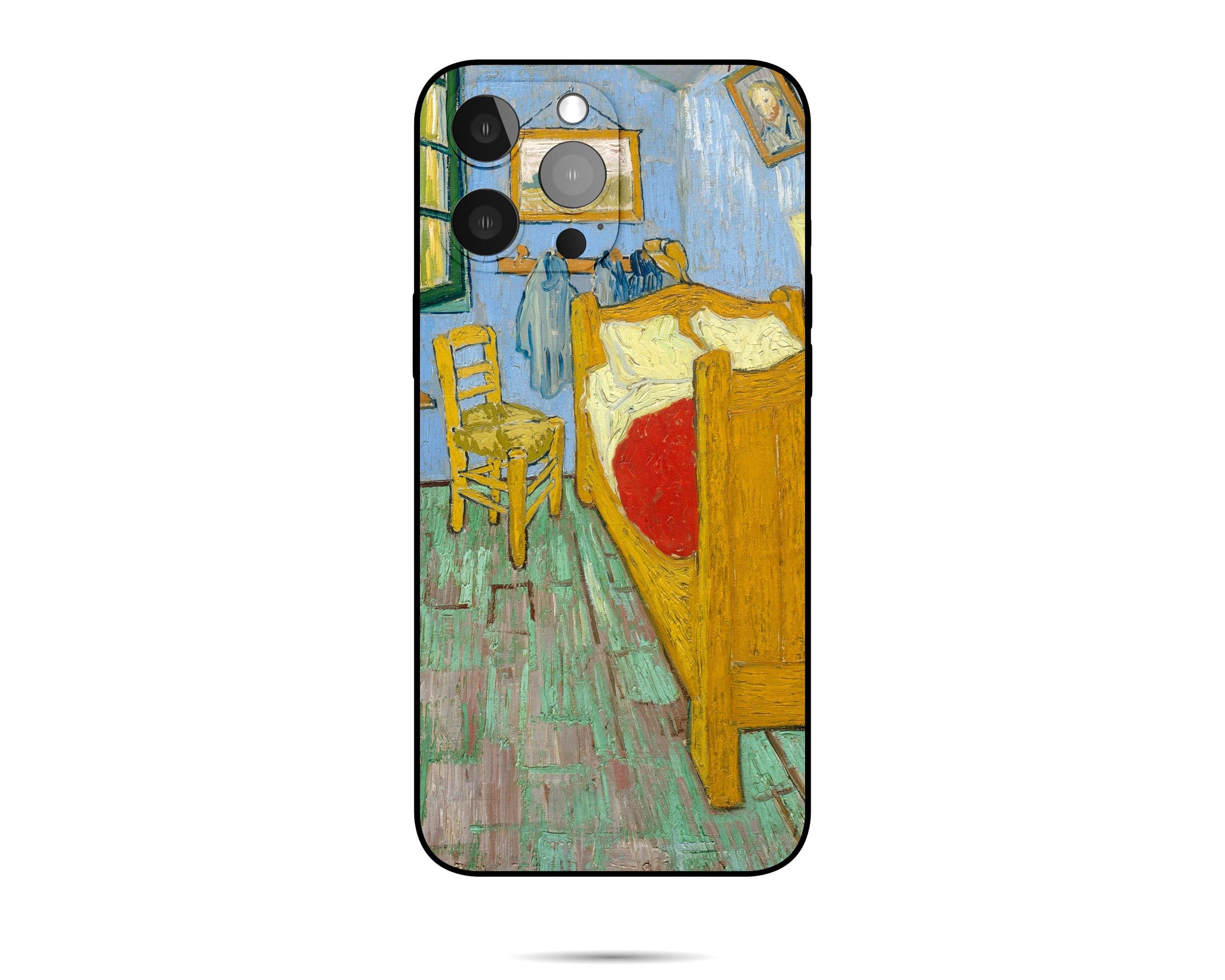 Van Gogh The Bedroom iPhone Case for iPhone 11/7/8 Plus - Vibrant Art Print Protective Cover, Aesthetic Phone Case for Women - Perfect Gift for Art Lovers & Van Gogh Fans - Great for Daily Use, Travel & Office
