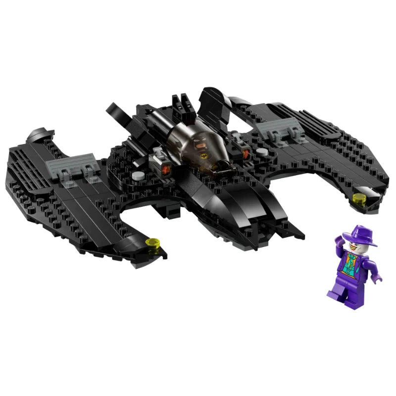 357 Pcs Batwing Building Set - Batman vs The Joker Superhero Battle Playset for Kids | DC Comics Collectible Toy for Creative Play & Superhero Adventures