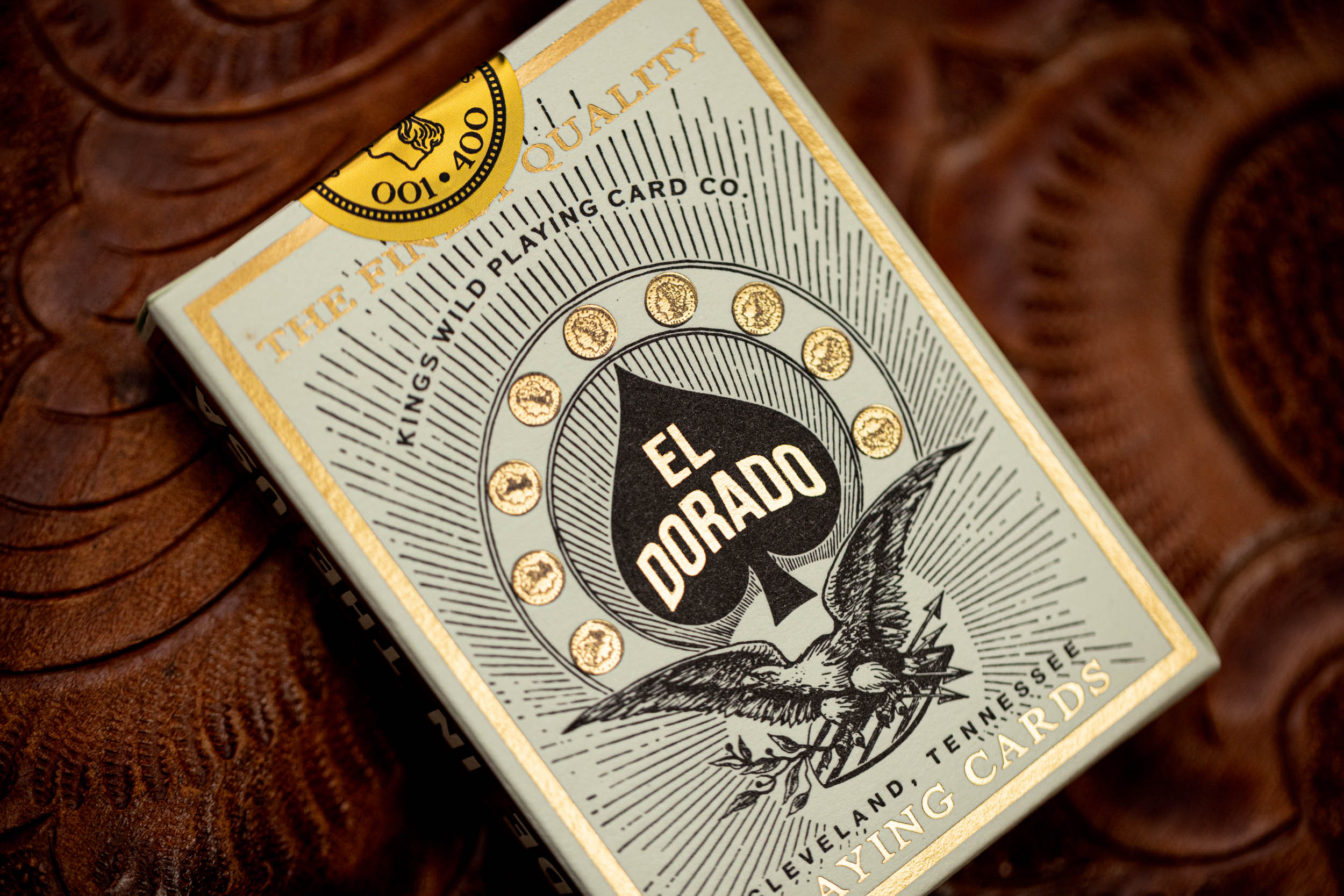 El Dorado Gilded Edition Luxury Playing Cards - Premium Gold Foil Deck for Poker, Magic Tricks & Collectors | Perfect for Game Nights, Gifts & Cardistry