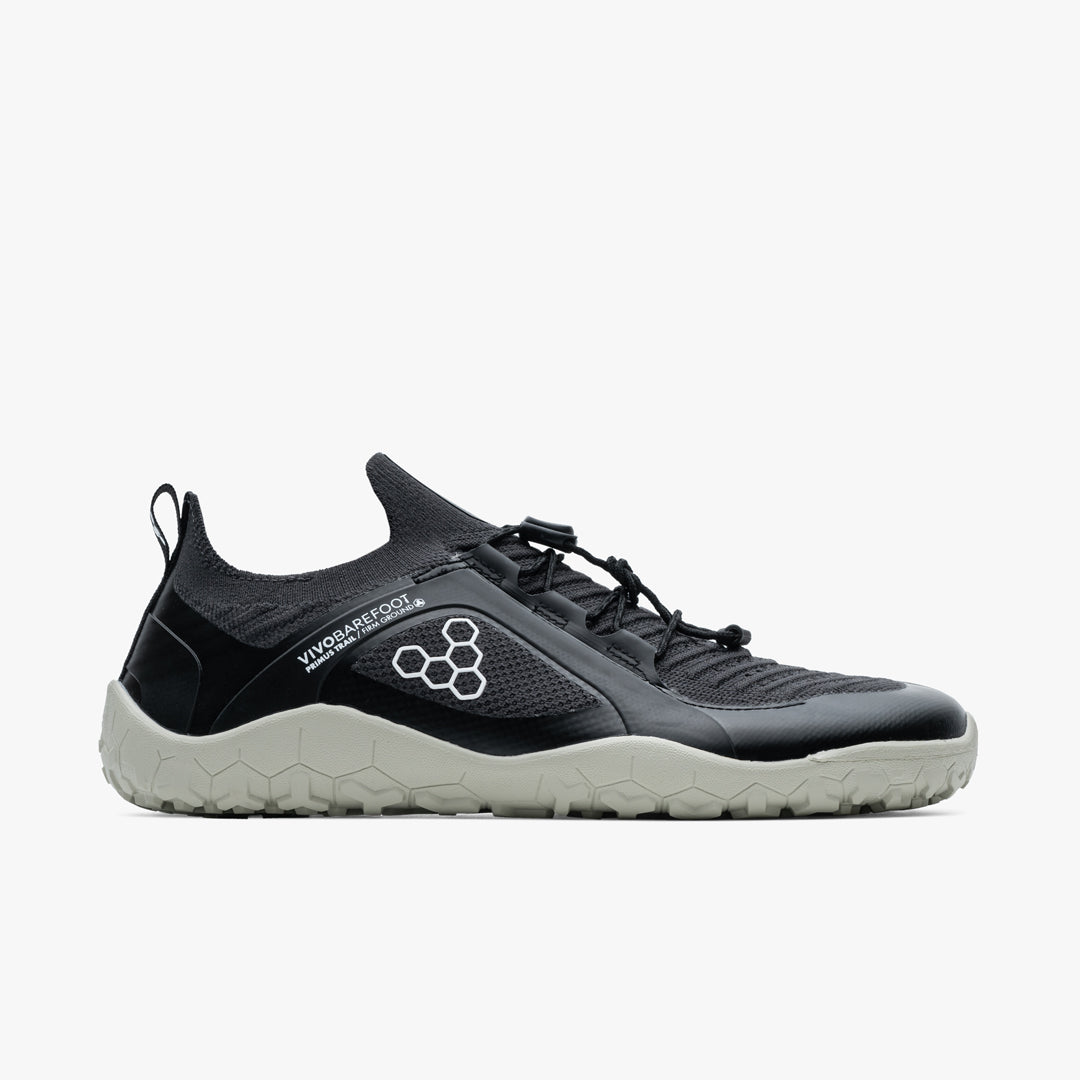 Vivobarefoot Women's Primus Trail Knit FG - Barefoot Trail Running Shoes for Women | Lightweight & Flexible Hiking Shoes for Outdoor Adventures