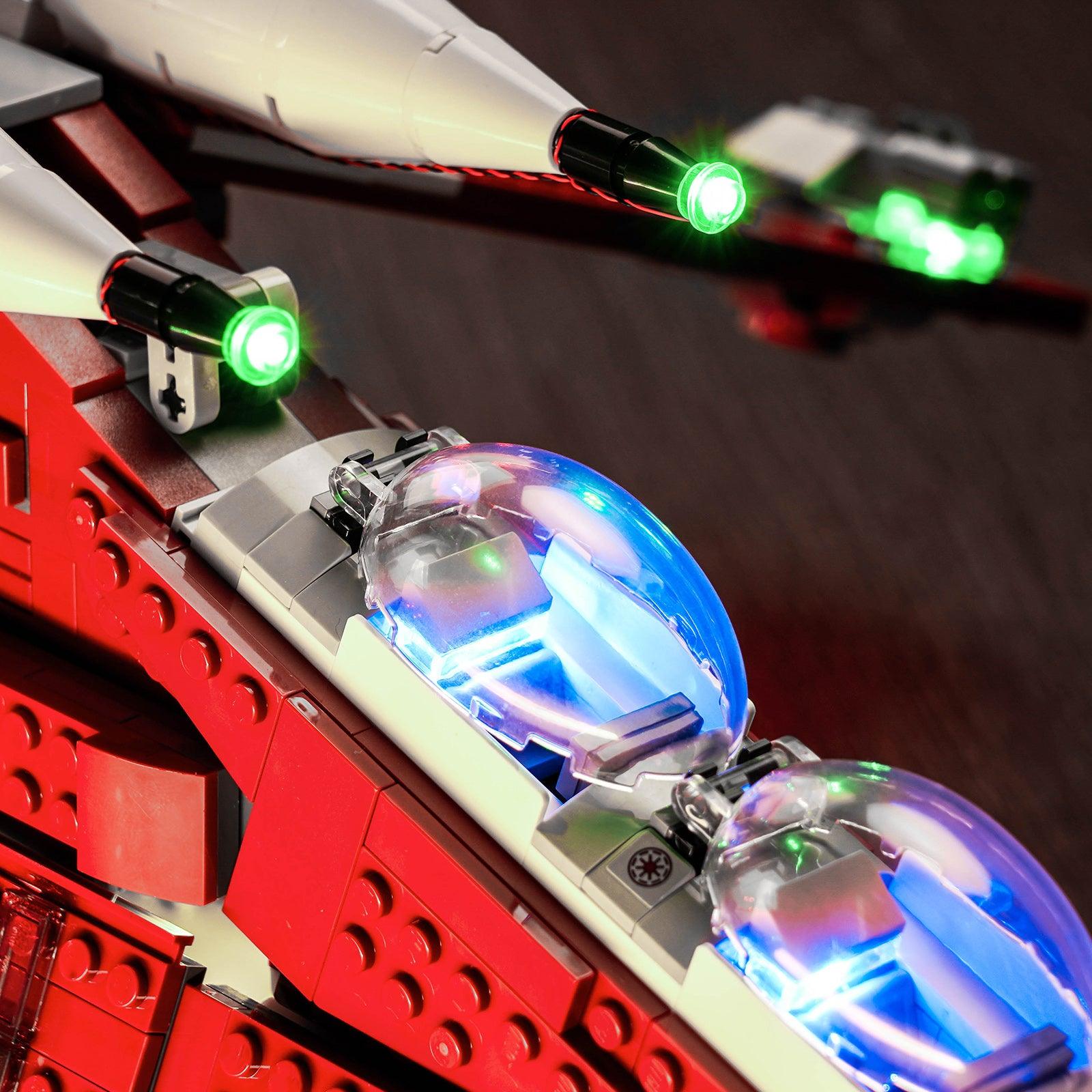 Best Light Kit for LEGO Star Wars New Coruscant Guard Gunship 75354 - DIY Lighting Set for LEGO Models - Perfect for Display & Nighttime Play