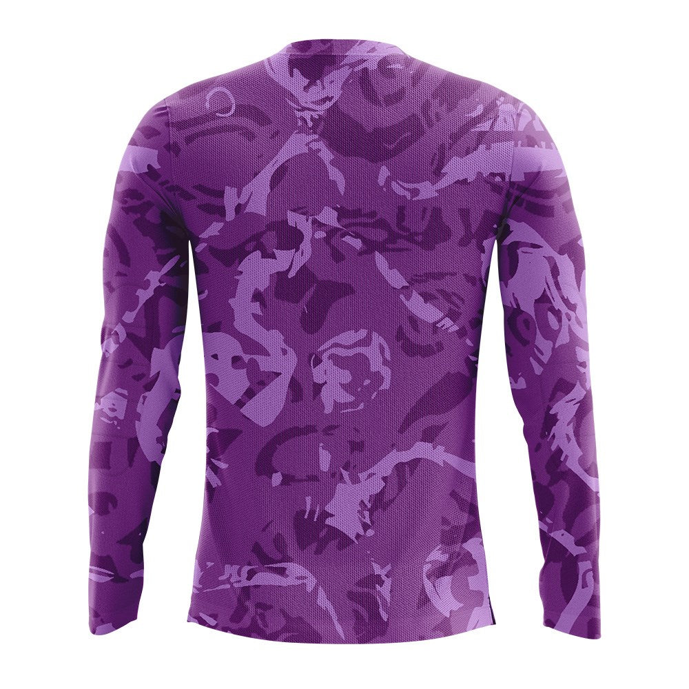FC Bushcraft GK Jersey - Purple Goalkeeper Shirt for Soccer & Training | Durable & Breathable Performance Wear for Goalkeepers