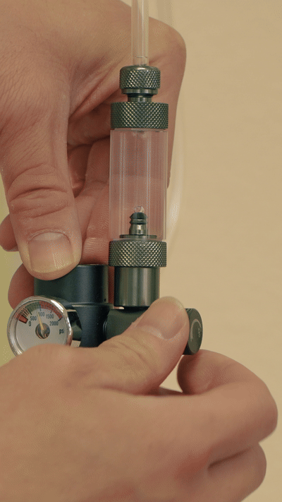 UNS Micro CO2 Bubble Counter for Aquarium Plants - Precise CO2 Measurement for Healthy Planted Tanks | Ideal for Nano Tanks, Aquascaping & Freshwater Aquariums