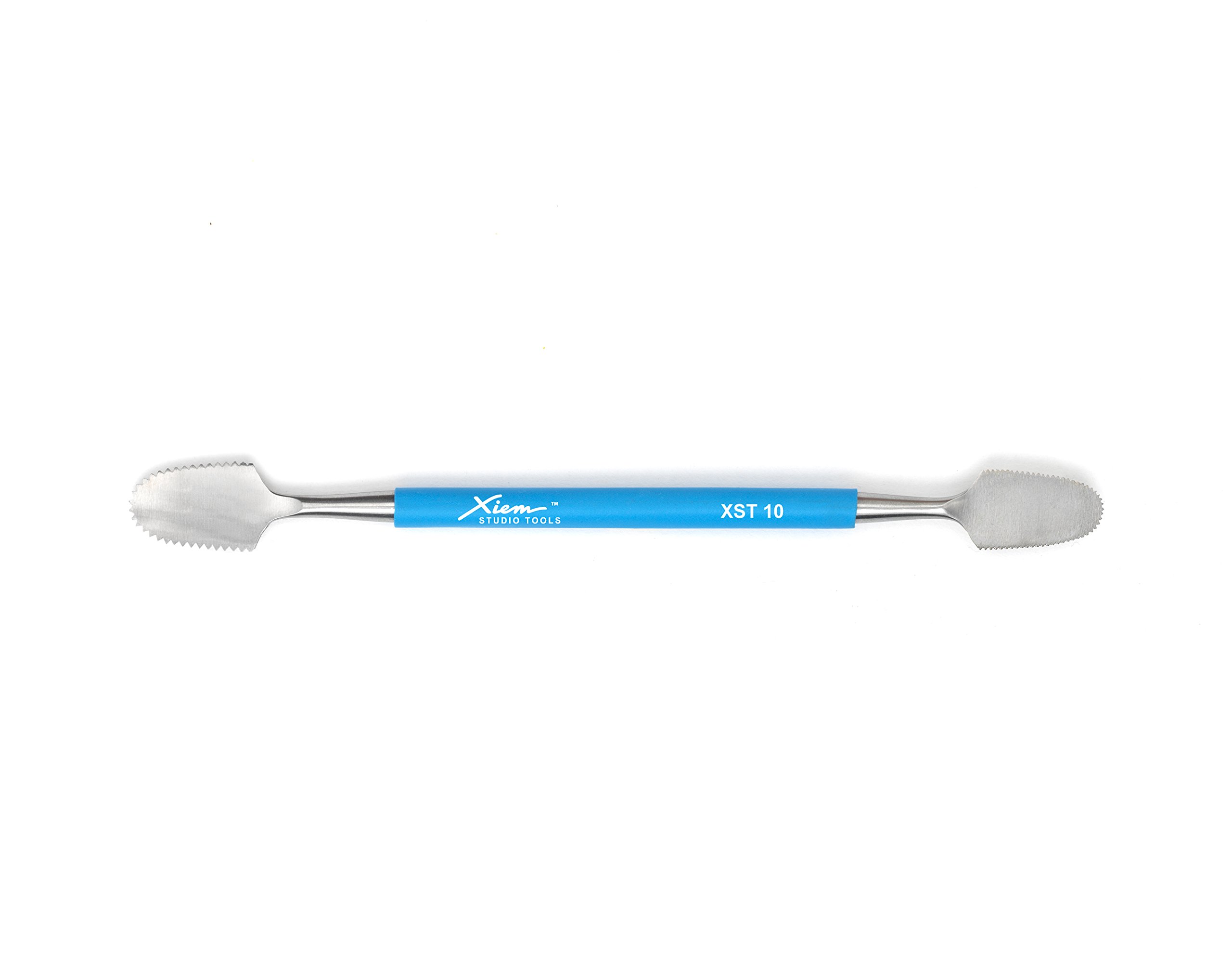 Xiem Tools Double-Ended Scraper for Pottery & Ceramics - Perfect for Clay Shaping, Trimming & Surface Finishing - Essential Pottery Studio Tool for Artists & Crafters