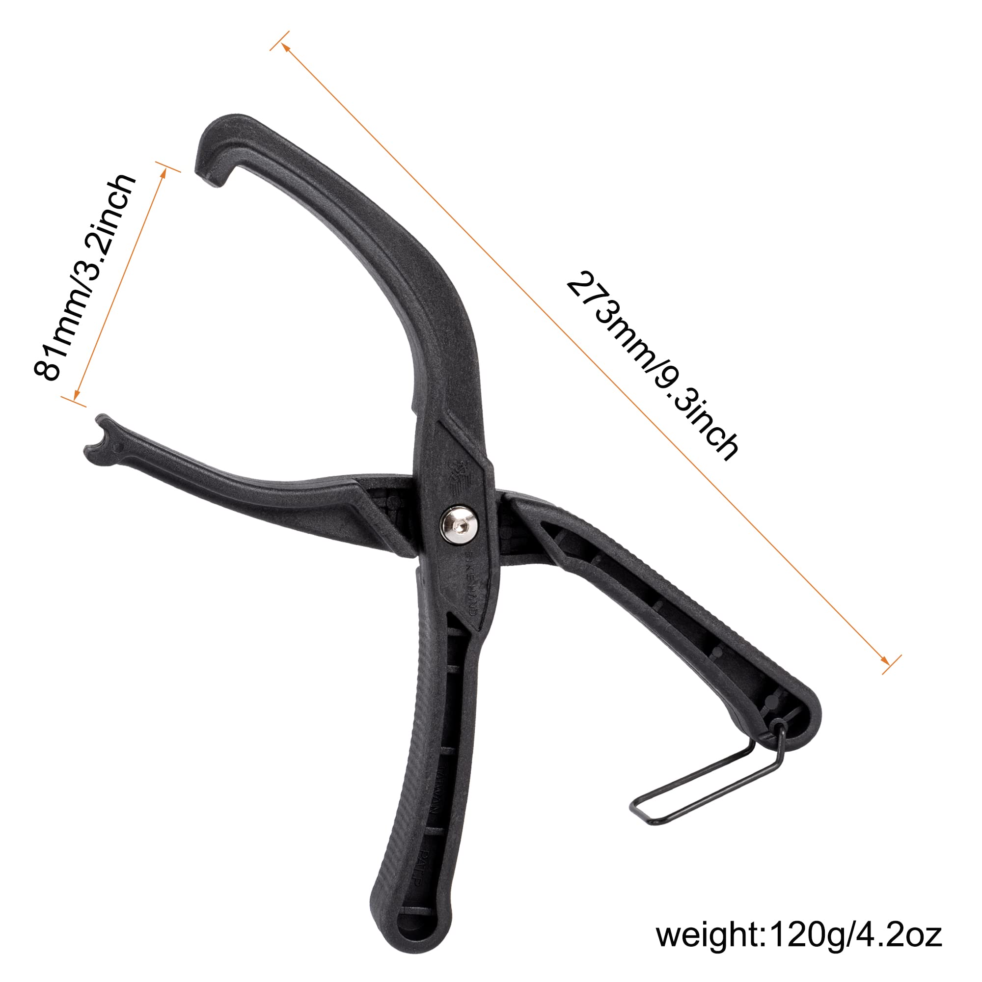 BIKE HAND Bike Tire Levers - 3 Pack Durable Bicycle Tire Removal Tools with Ergonomic Non-Slip Grip for Road & Mountain Bikes - Perfect for Flat Tire Repair and Bike Maintenance at Home or On the Go