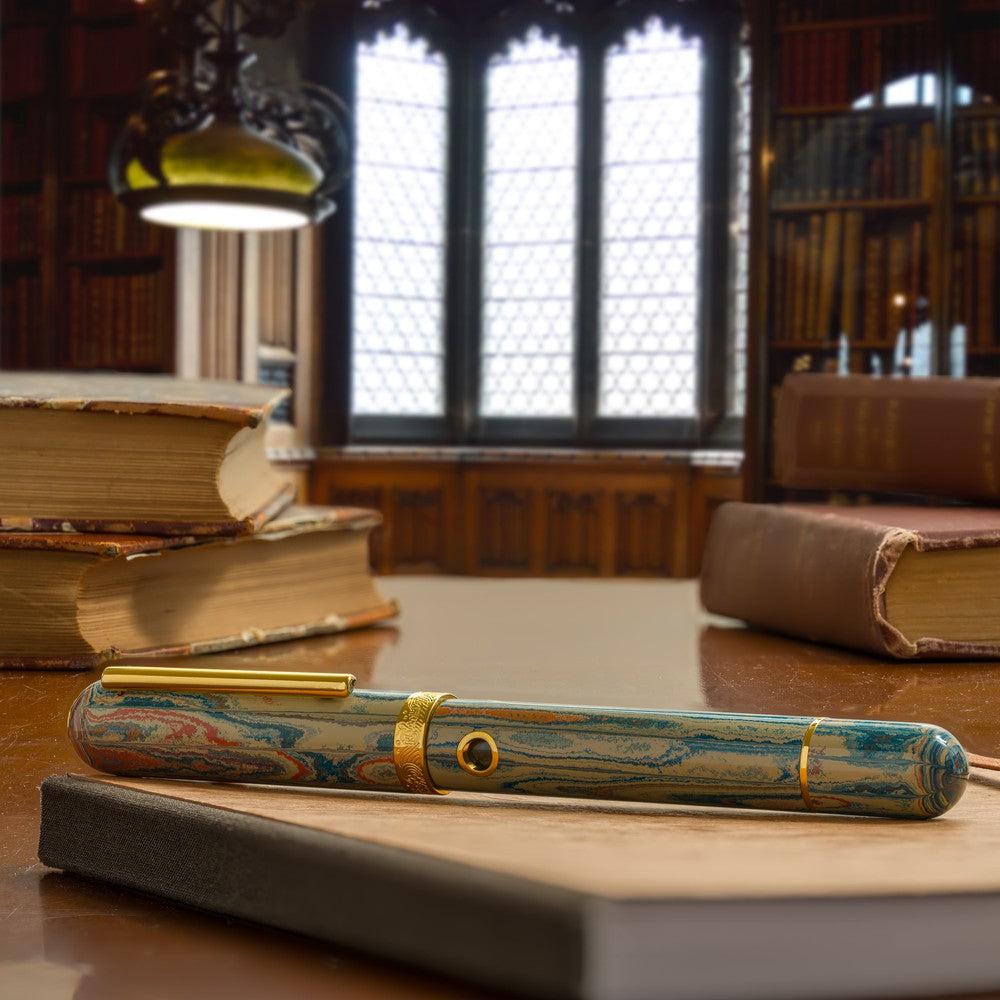 Nahvalur (Narwhal) Nautilus Terra Firma Fountain Pen - Limited Edition 2024 - Premium Writing Instrument for Professionals & Collectors - Perfect for Office, Journaling & Gift Giving