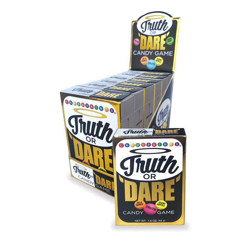 Truth or Dare Party Game Candy - Pack of 6 Fun Challenge Cards for Game Nights, Sleepovers & Teen Gatherings