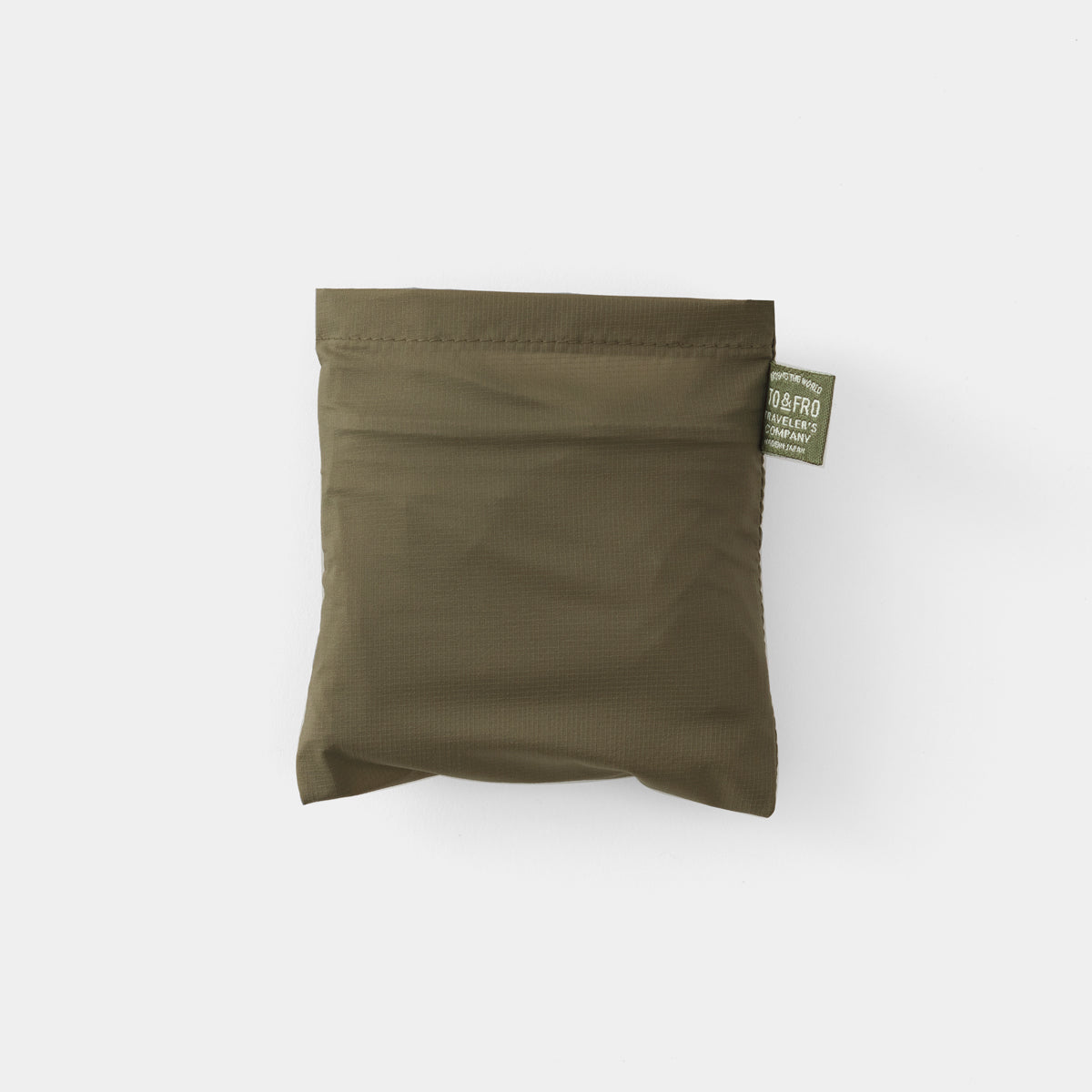 TRAVELER'S COMPANY x TO&FRO Medium Olive Shoulder Bag - Durable Travel & Everyday Carry Crossbody Purse for Men & Women