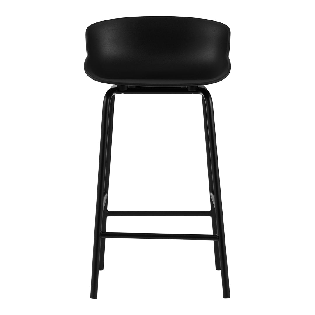 Modern Hyg Bar Stool - Adjustable Height Counter Stool with Backrest for Kitchen Island, Breakfast Nook & Home Bar - Comfortable & Stylish Seating Solution