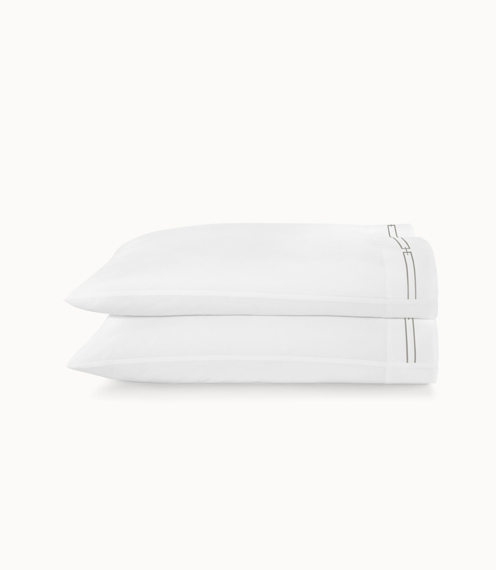 Luxury Stanza Sateen Pillowcases - Soft 100% Cotton Pillow Covers for Bedroom, Queen Size (Set of 2) - Perfect for Home, Hotel & Airbnb Use