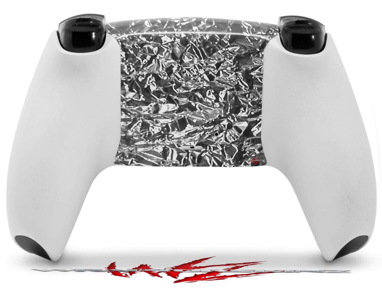 PS5 DualSense Controller Skin Wrap - Aluminum Foil for Gaming Protection