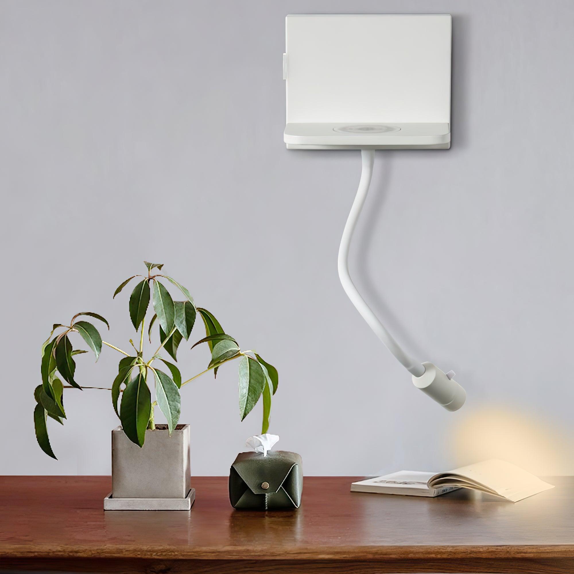 Mr. X LED Wall Light - Modern Dimmable Wall Sconce with Remote Control, Energy Saving Indoor/Outdoor Lighting for Bedroom, Living Room, Hallway, Patio
