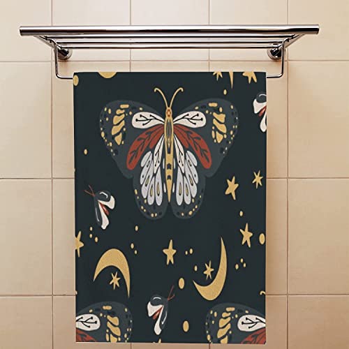 Celestial Art Moon Star Butterfly Boho