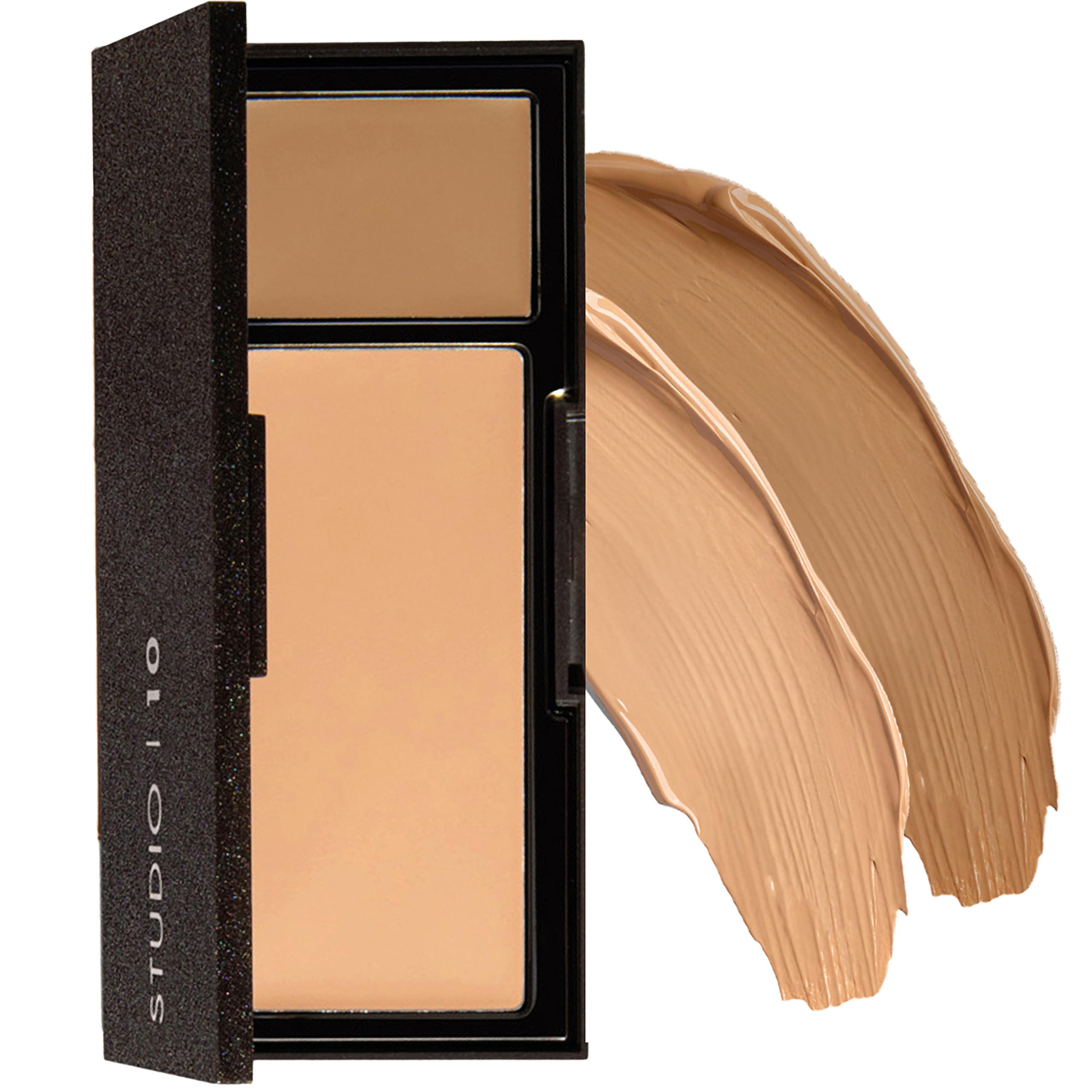Studio 10 Perfect Canvas Color-Adjusting Dewy Serum Foundation - SPF30, Medium to Full Coverage, Camouflage Makeup Cream (Medium Shade) | Professional Makeup for Flawless Skin, Ideal for Daily Wear & Special Occasions