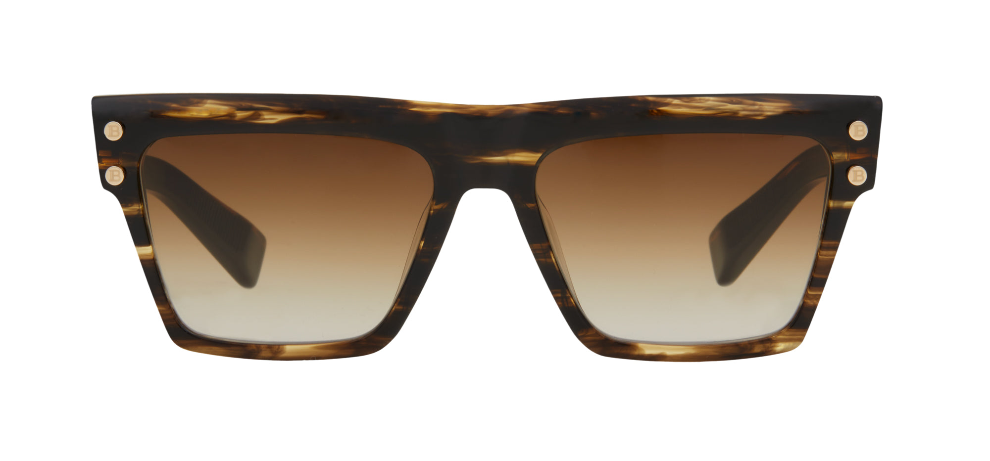 Balmain B V BPS121 Luxury Sunglasses for Men & Women - UV Protection, Polarized Lenses, Fashionable Design - Perfect for Driving, Travel & Outdoor Activities