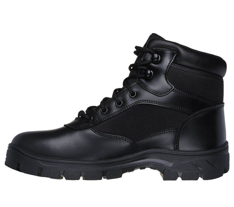 Men's Benen Tactical Wascana Waterproof Boots - Black Relaxed Fit Military Boots for Hiking, Outdoor Work & Winter Wear
