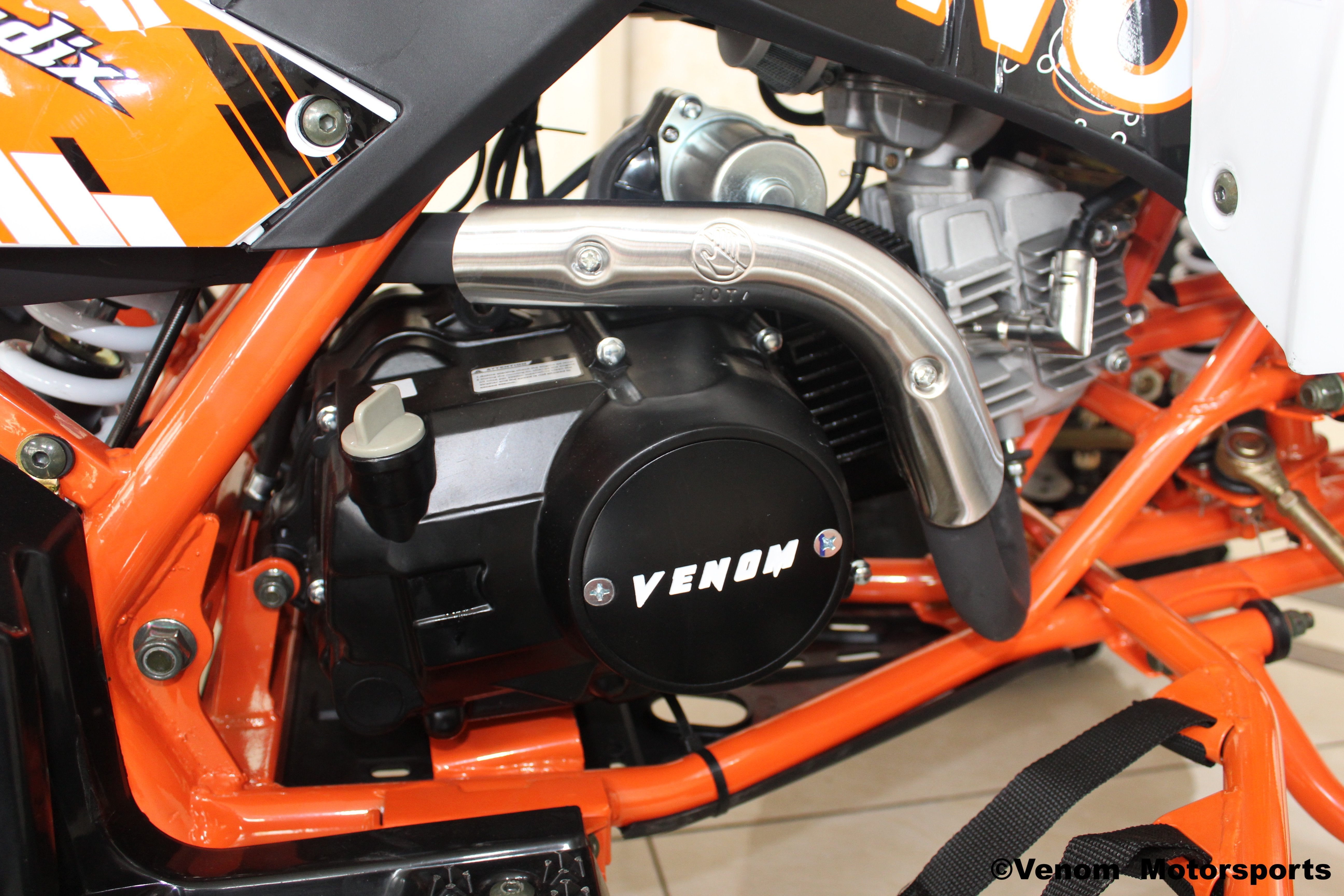 Venom Racing Madix 125cc ATV with Automatic Transmission & Reverse - Off-Road Adventure & Trail Riding for Adults & Teens