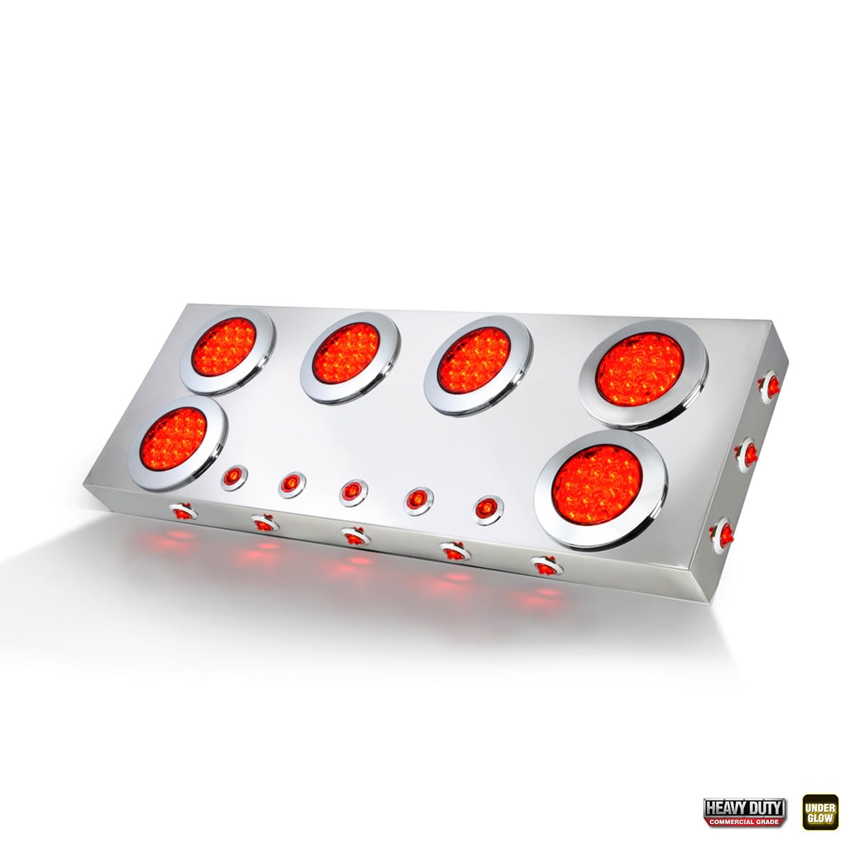 GG Grand General 91326 Stainless Steel Rear Center Light Panel with 4