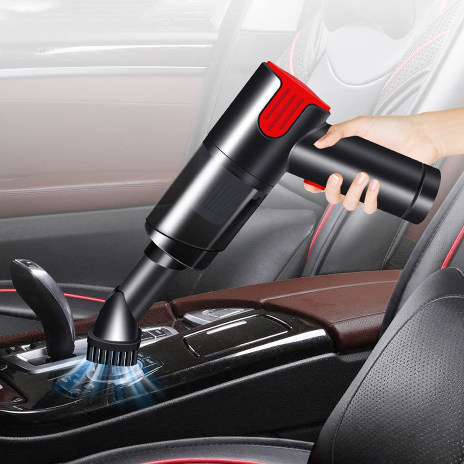 Cordless Handheld Vacuum Cleaner for Car & Home - Rechargeable Portable Wet/Dry Vacuum - Lightweight Mini Vacuum for Pet Hair, Car Seats & Small Spaces