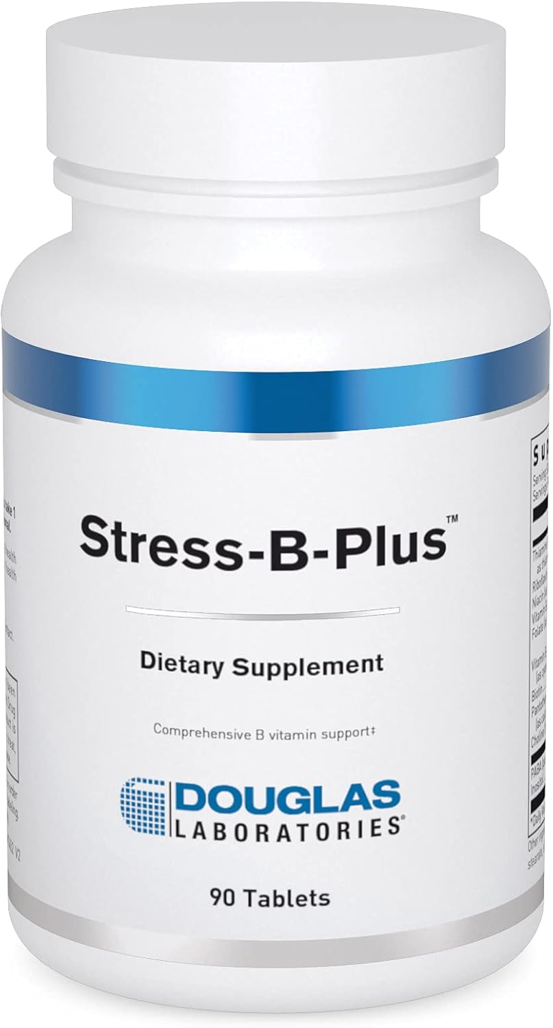 Douglas Labs Stress B Plus™ - High Potency B Vitamin Complex for Stress Relief & Energy Support - Ideal for Busy Professionals & Students
