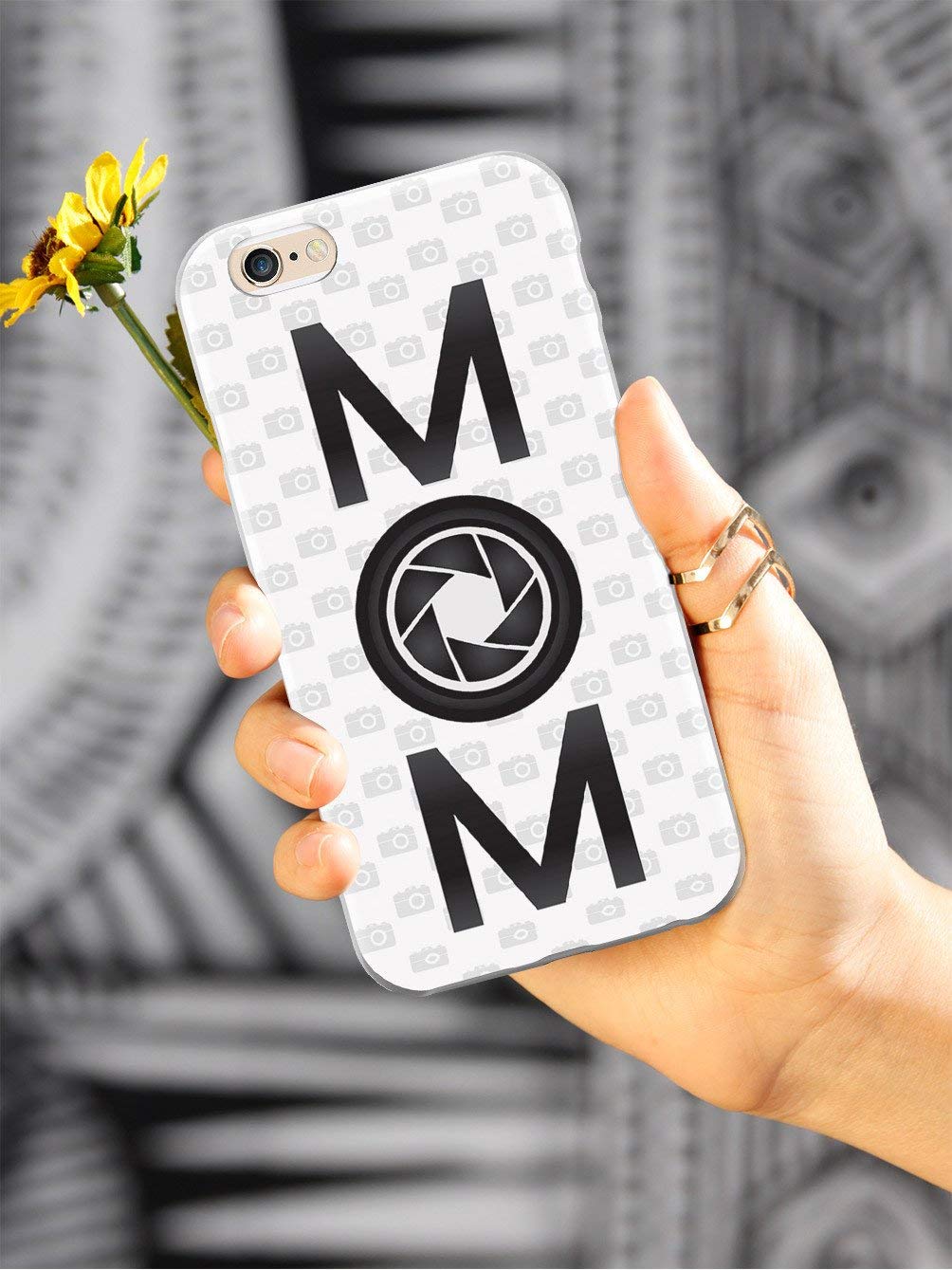 Inspired Cases - iPhone 12 Mini Case Compatible - 3D Textured Protective Cover for Apple iPhone 12 Mini - Photography Themed Design - Perfect Gift for Photographer Moms - Ideal for Outdoor Shoots, Travel & Daily Protection