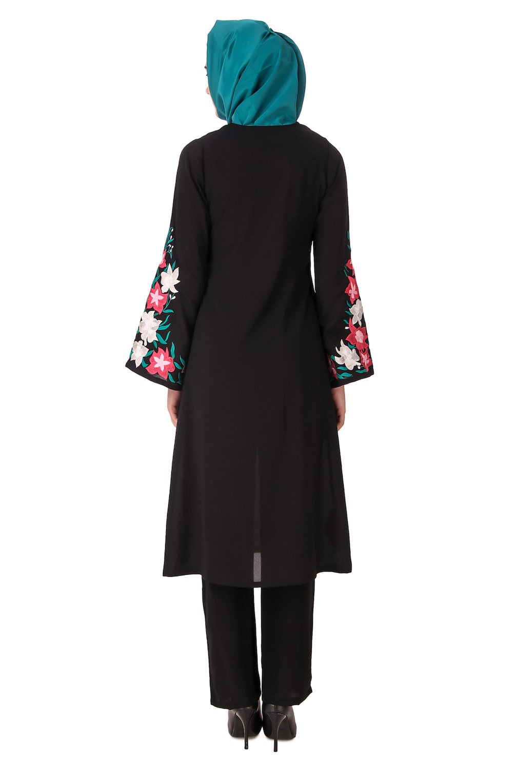 Embellished Bell Sleeve Umbrella Salwar Kameez - Elegant Indian Ethnic Dress for Women | Perfect for Weddings, Parties & Festive Occasions
