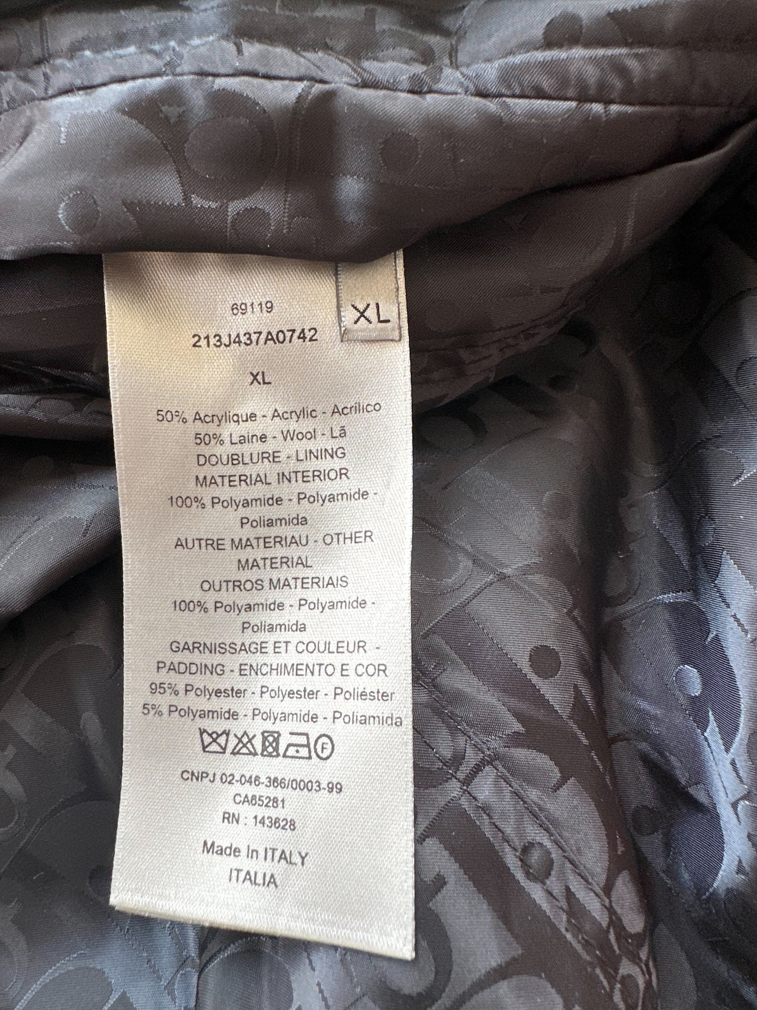 Dior Black Oblique Reversible Fleece Jacket for Men & Women - Stylish Winter Outerwear for Fashion & Outdoor Activities