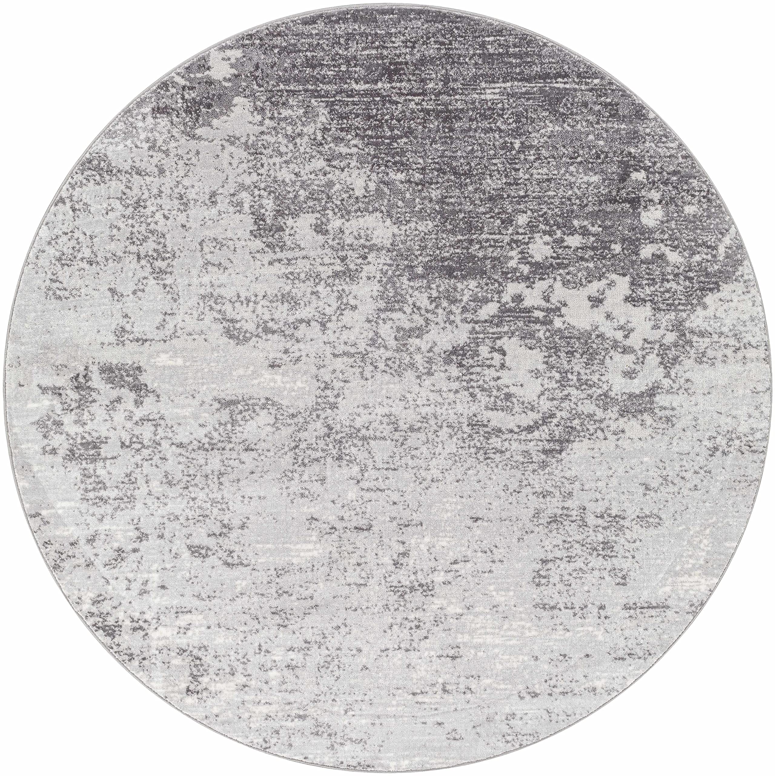 Hauteloom Ortonville Modern Round Area Rug 7'10