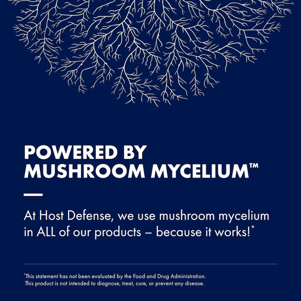 Host Defense MycoBotanicals® Immune Support Powder - Organic Mushroom Blend for Immunity Boost, Wellness & Daily Health - Perfect for Smoothies, Tea & Travel