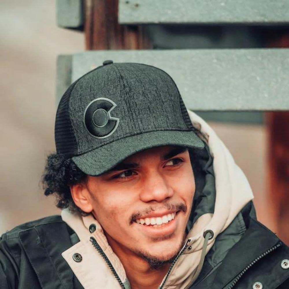 YoColorado Trucker Hat - Adjustable Snapback Cap for Men & Women - Perfect for Outdoor Activities, Hiking, and Casual Wear