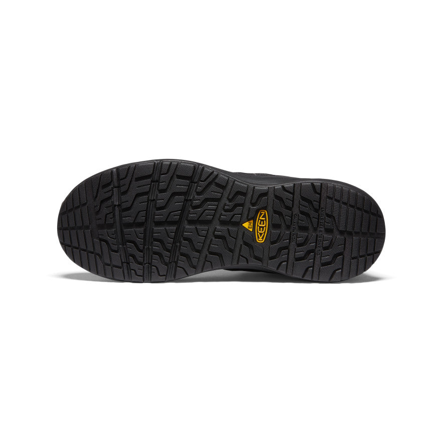 Men's Vista Energy Mid INT MET Carbon Toe Work Boots - Black/Raven - Durable Safety Shoes for Construction & Outdoor Work