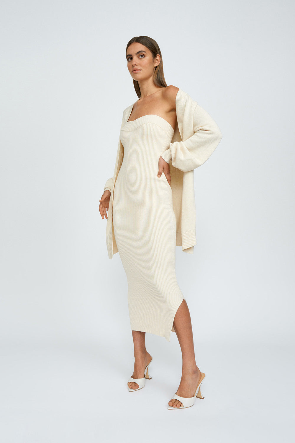 Luxury Cashmere Cotton Cardigan for Women - Soft & Comfortable Knit Sweater - Perfect for Office, Travel & Casual Wear