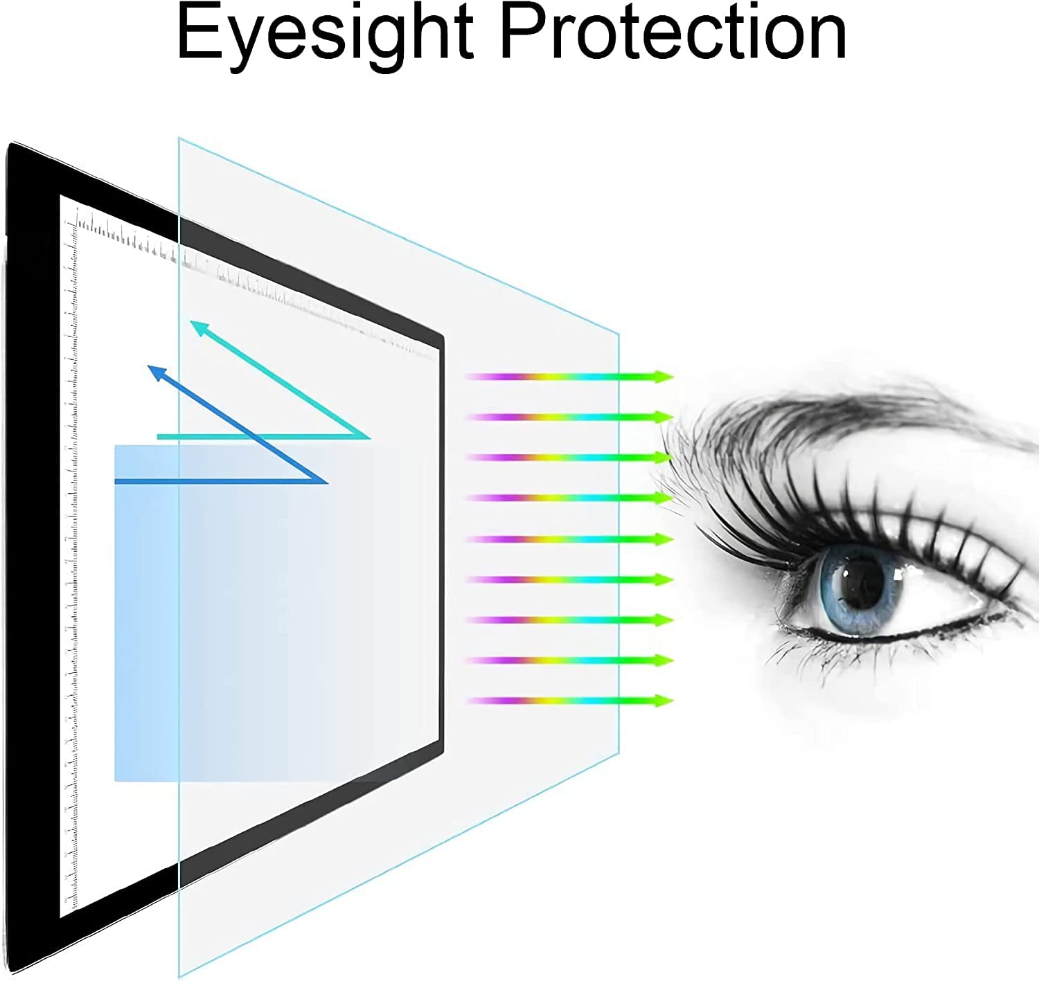 Ultra-Thin Portable LED Tracing Light Box with Dimmable Brightness - USB Powered Copy Board for Drawing, Sketching & Animation - Perfect for Artists, Designers & Crafters (A1 Size)