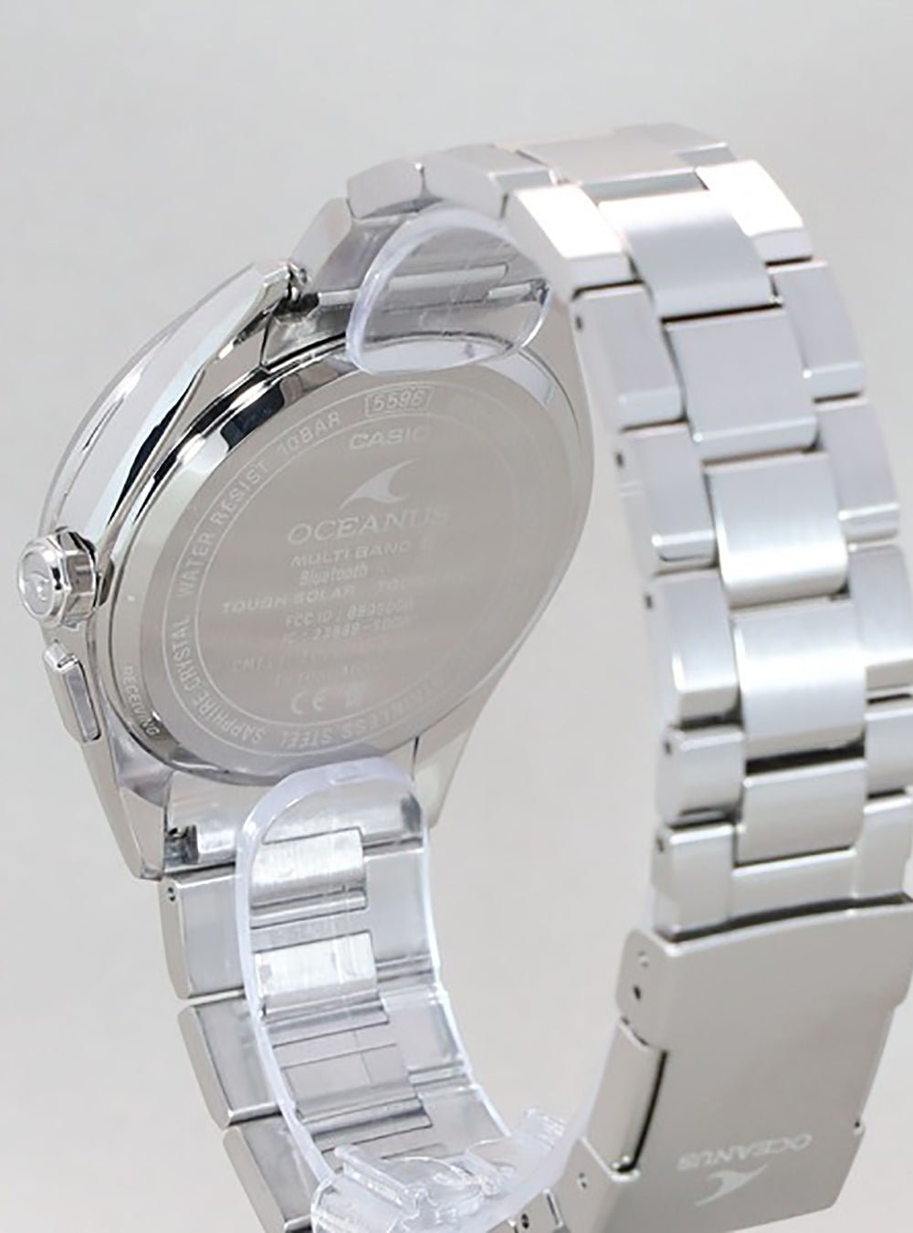 CASIO OCEANUS OCW-T200S-1AJF Solar-Powered Men's Watch - Japanese JDM Edition | Waterproof Chronograph for Diving, Business & Casual Wear